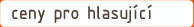 Ceny pro hlasuj�c�